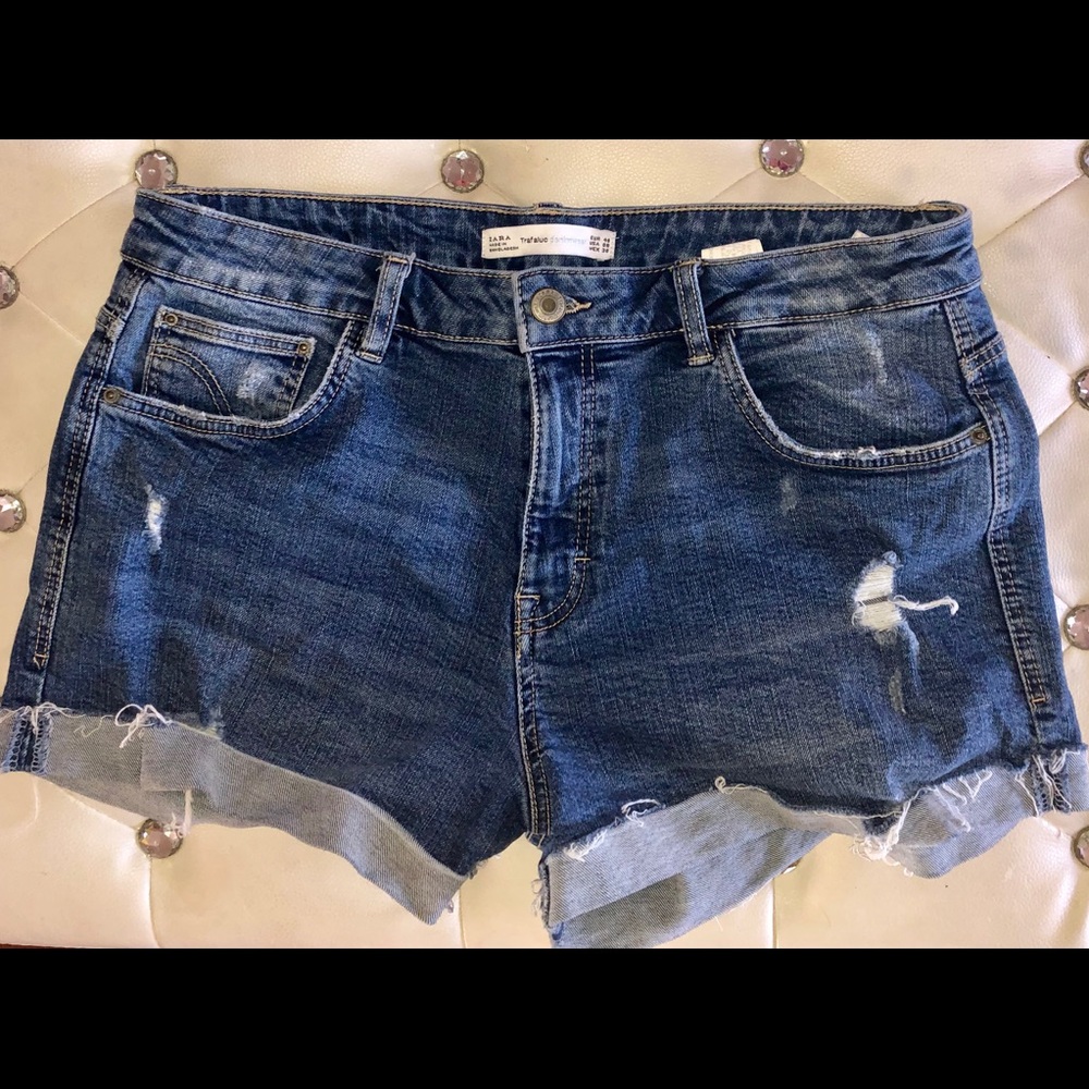 ZARA Trafaluc denimwear shorts